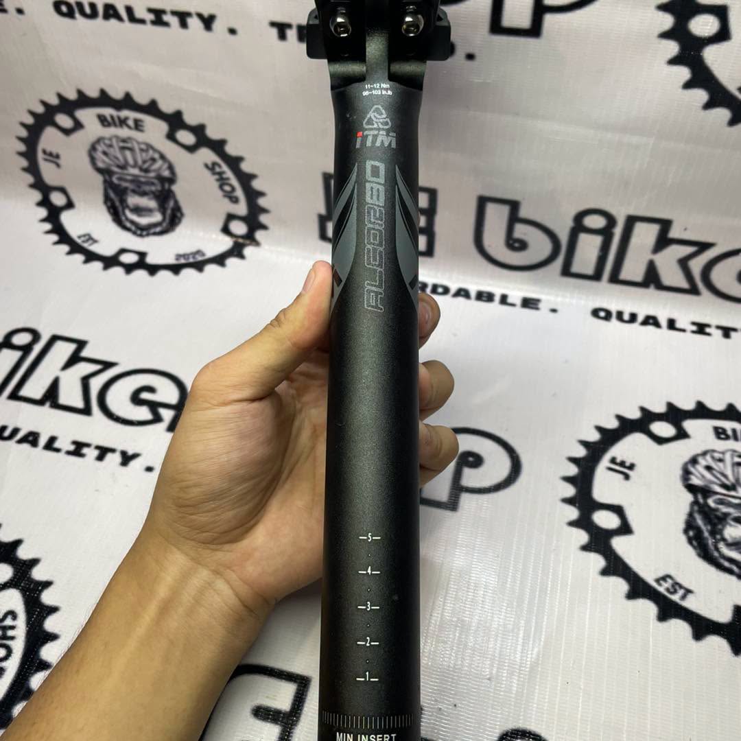 ITM ALCOR 80 31.6 X 400 MM W SETBACK SEATPOST