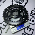 SHIMANO 36 / 26 T SH DIRECT ROUND BLACK CHAINRING  2BY  DEORE XT