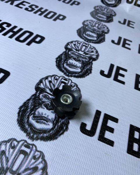 Star nut for bicycle steerer tube installation