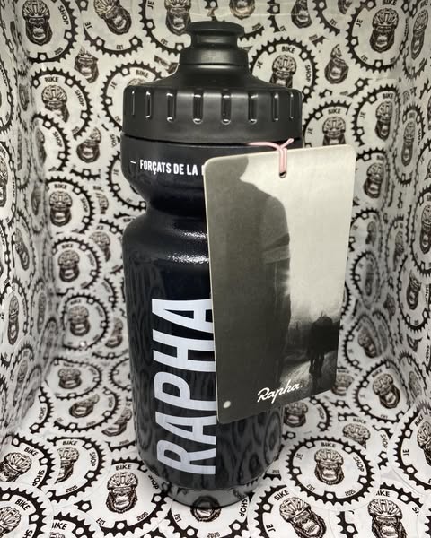 Original RAPHA x CamelBak bike water bottle, Jet Valve for precise hydration.
