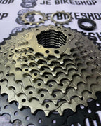 Sunshine 10-speed cassette, 11-40 teeth, high-quality steel cogs.