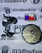 Shimano CUES U6000 SGS 11 speed upkit with Tanke 11S 126-link chain and Sunshine 11-50T cogs