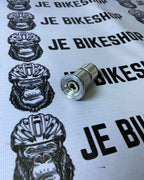 Expander plug for carbon steerer fork headset installation