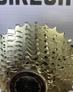 Shimano HG500 10 speed cassette cogs 11 34T close up