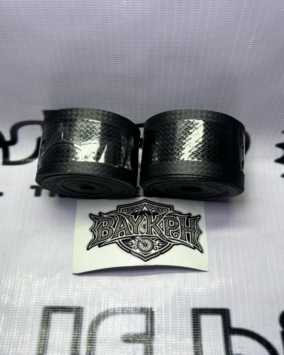 BAR TAPE CARBON LOOK LEATHER