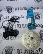SHIMANO DEORE M4120 W SHIMANO CHAIN & M4100 COGS 11-42T 10S UPKIT