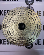 10-51T Shimano Deore M6100 12-speed Microspline cassette for mountain bikes.