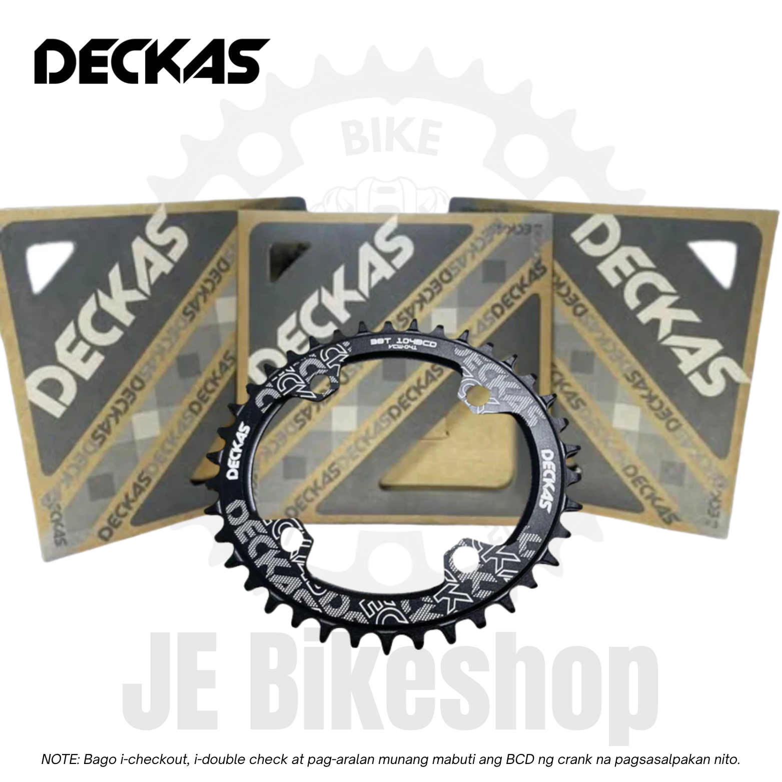 96 SYMMETRIC OR 94 96 BCD NARROWIDE CHAINRING