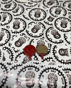 2-dot round bike brake pads for MTB and road bike disc brakes