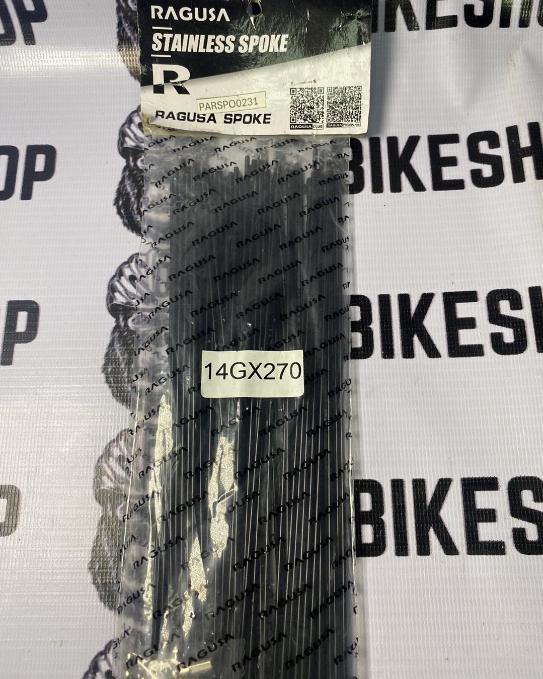 Ragusa stainless spokes and nipples kit for strong and reliable bike wheels