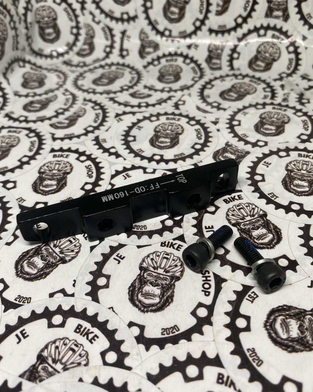 ZTTO bike flat mount adapter 160mm for precise brake alignment