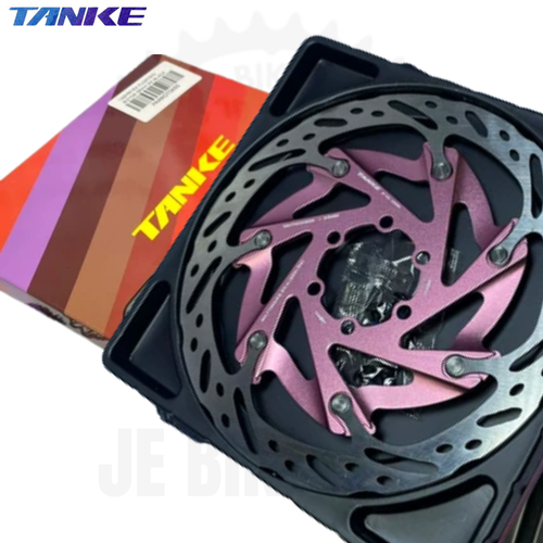 TANKE PINK 160MM 6 BOLTS FLOATING ROTOR
