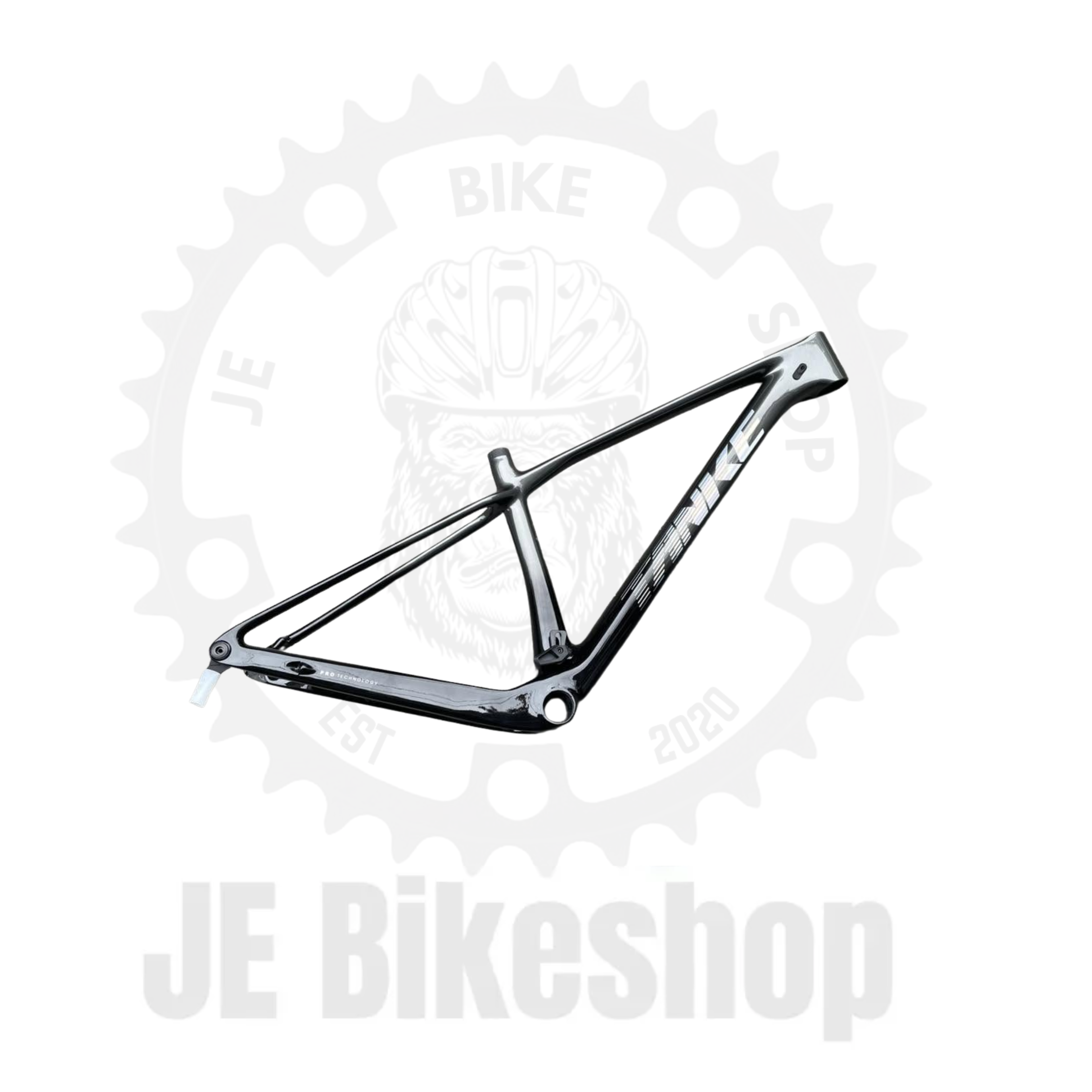 TANKE TK 5, 29ER FULL CARBON V1 THRU AXLE BOOST SIZE “SMALL” BLACK GRAY GLOSSY