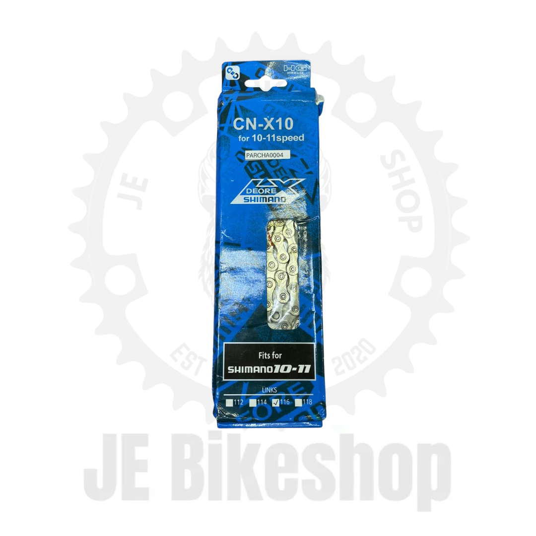 SHIMANO 10-11 SPEED CHAIN WITH MISSING LINK CN-X10