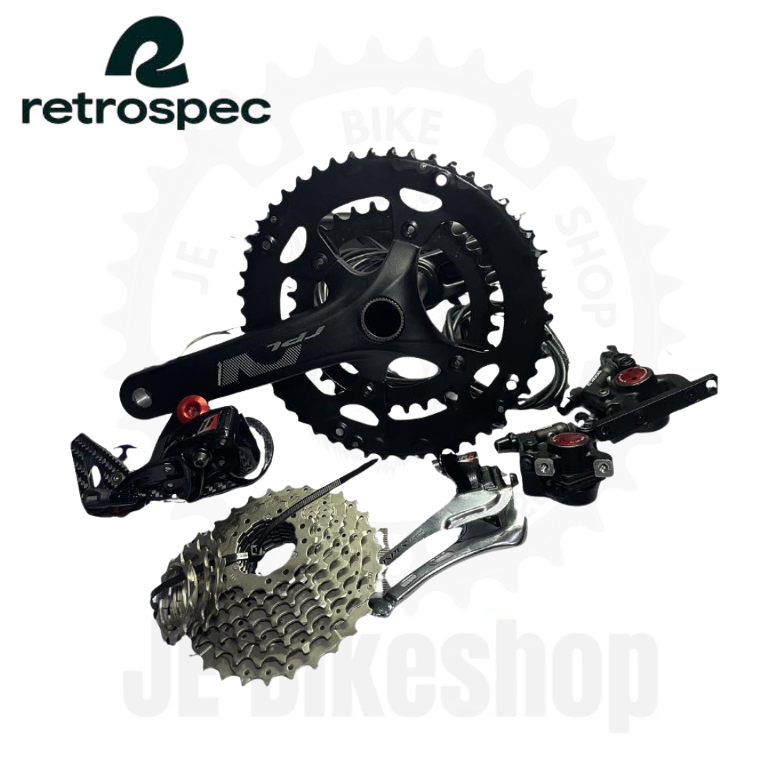 RETROSPEC 2 GROUPSET  BRAND NEW AS SET  # DROP BAR NOT INCLUDE