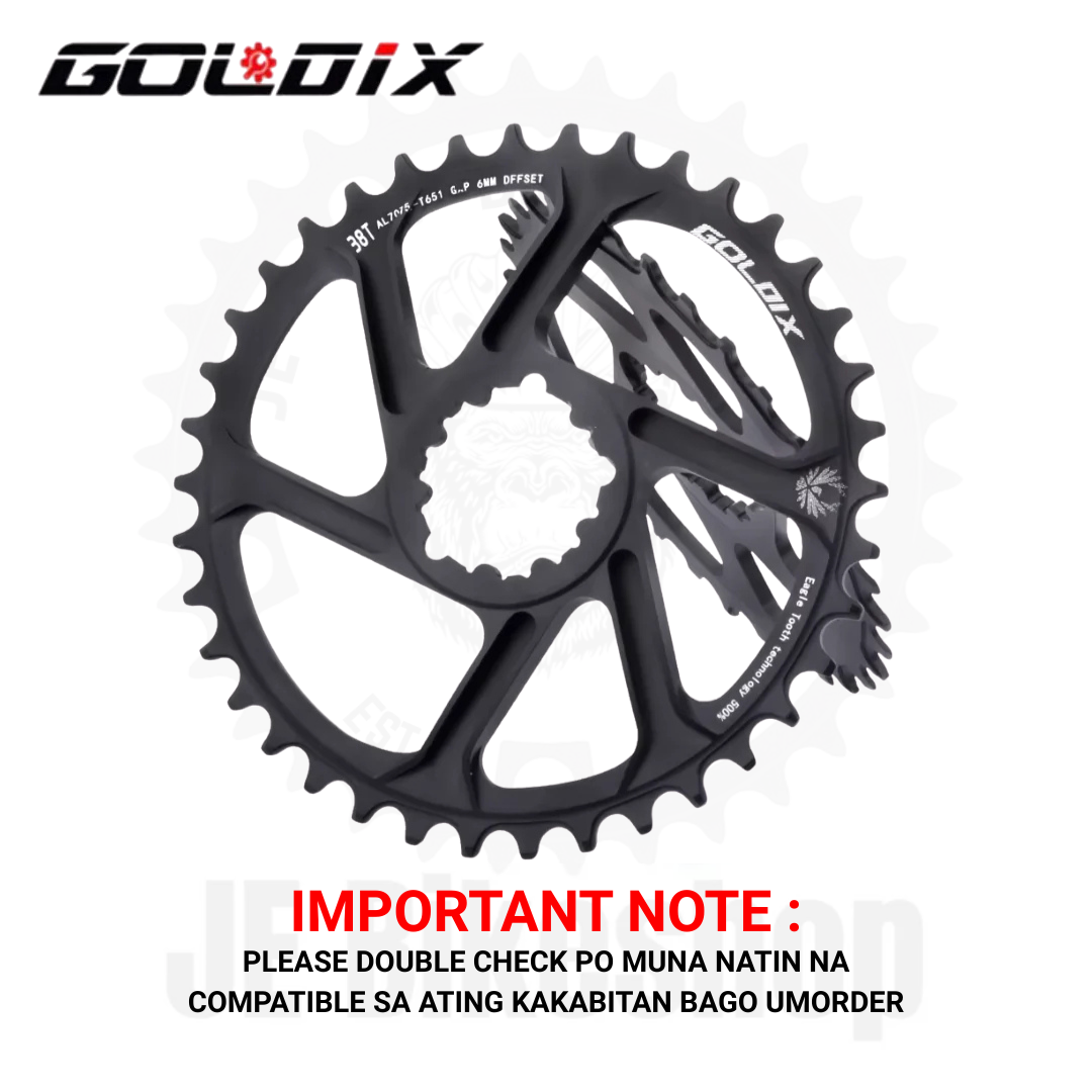GOLDIX 36T SRAM  GXP SR DIRECT MOUNT CHAINRING