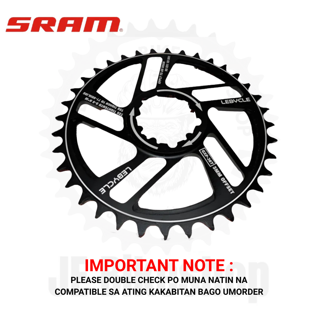 SRAM DIRECT CHAINRINGS (GXP)