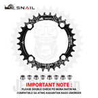 SNAIL 36T 104 BCD 4 BOLTS CHAINRING
