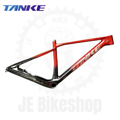 TANKE TK5 MEDIUM BLACK/RED CARBON FRAME