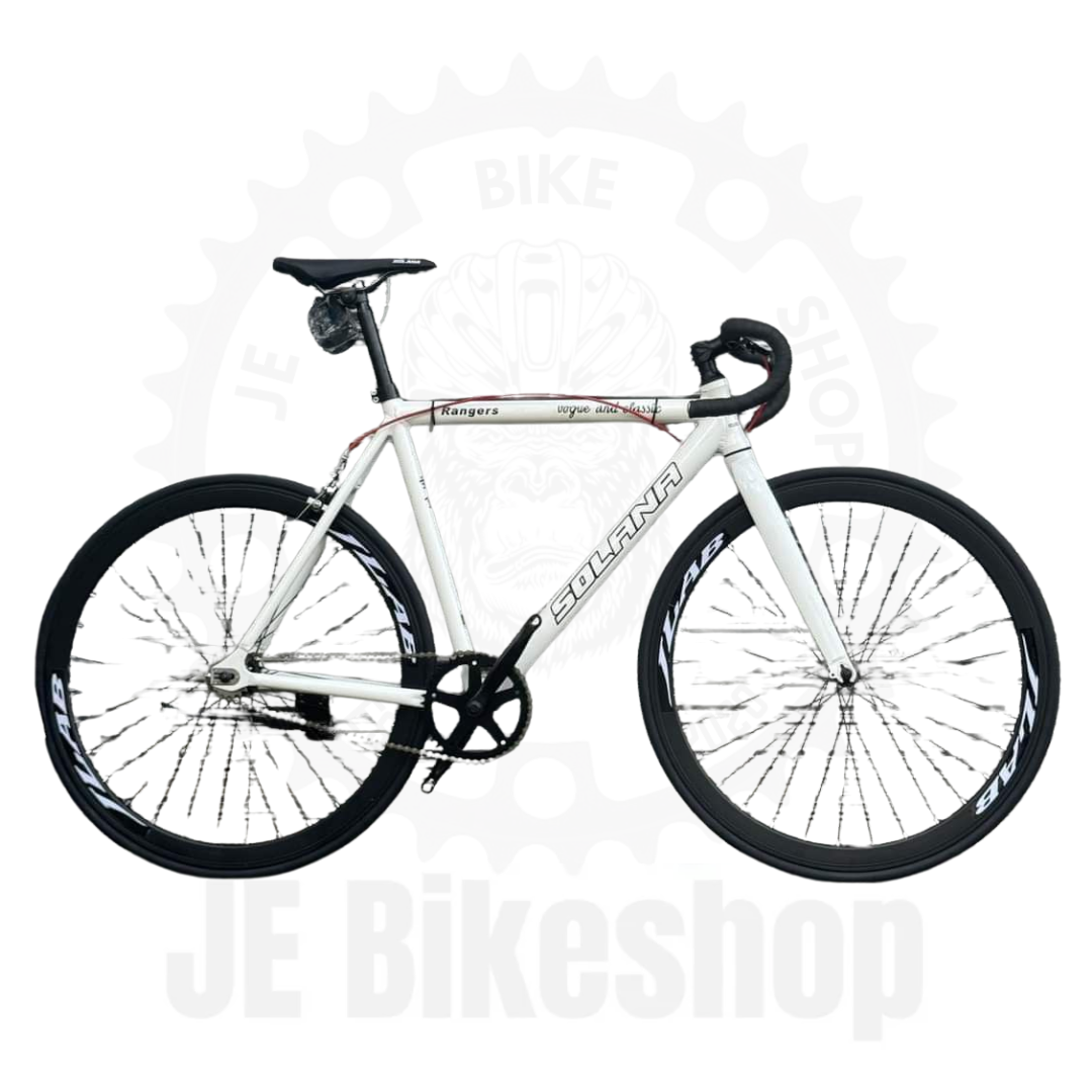SOLANA RANGER  FIXIE/SINGLE SPEED WHOLE BIKE ALLOY SOLANA RANGER (WHITE)