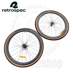 FRONTERA TAN WALL INNOVA TIRE 6 PAWLS GRAVEL WHEELSET