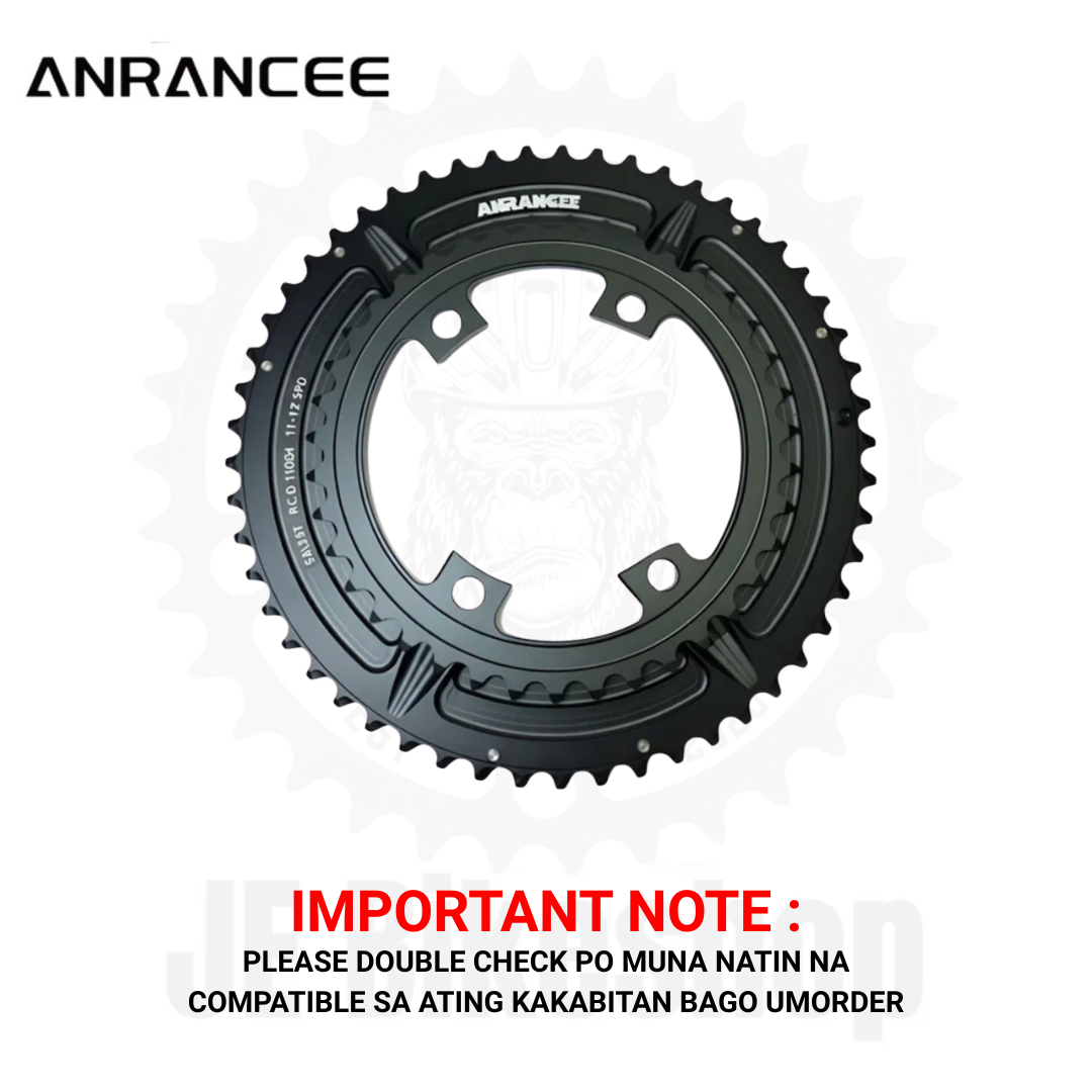 ZRACE / ANRANCEE 110 BCD 4 HOLES 39-53T & 36 - 52T CHAINRING