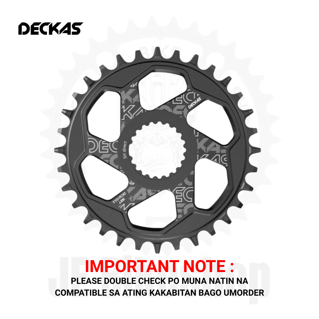 DECKAS SHIMANO DIRECT MOUNT CHAINRING NARROW WIDE 36 T CIRCLE