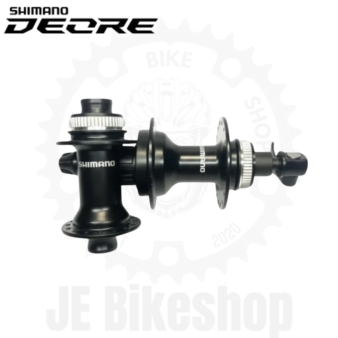 SHIMANO DEORE HUB PAIR MICROSPLINE QUICK RELEASE