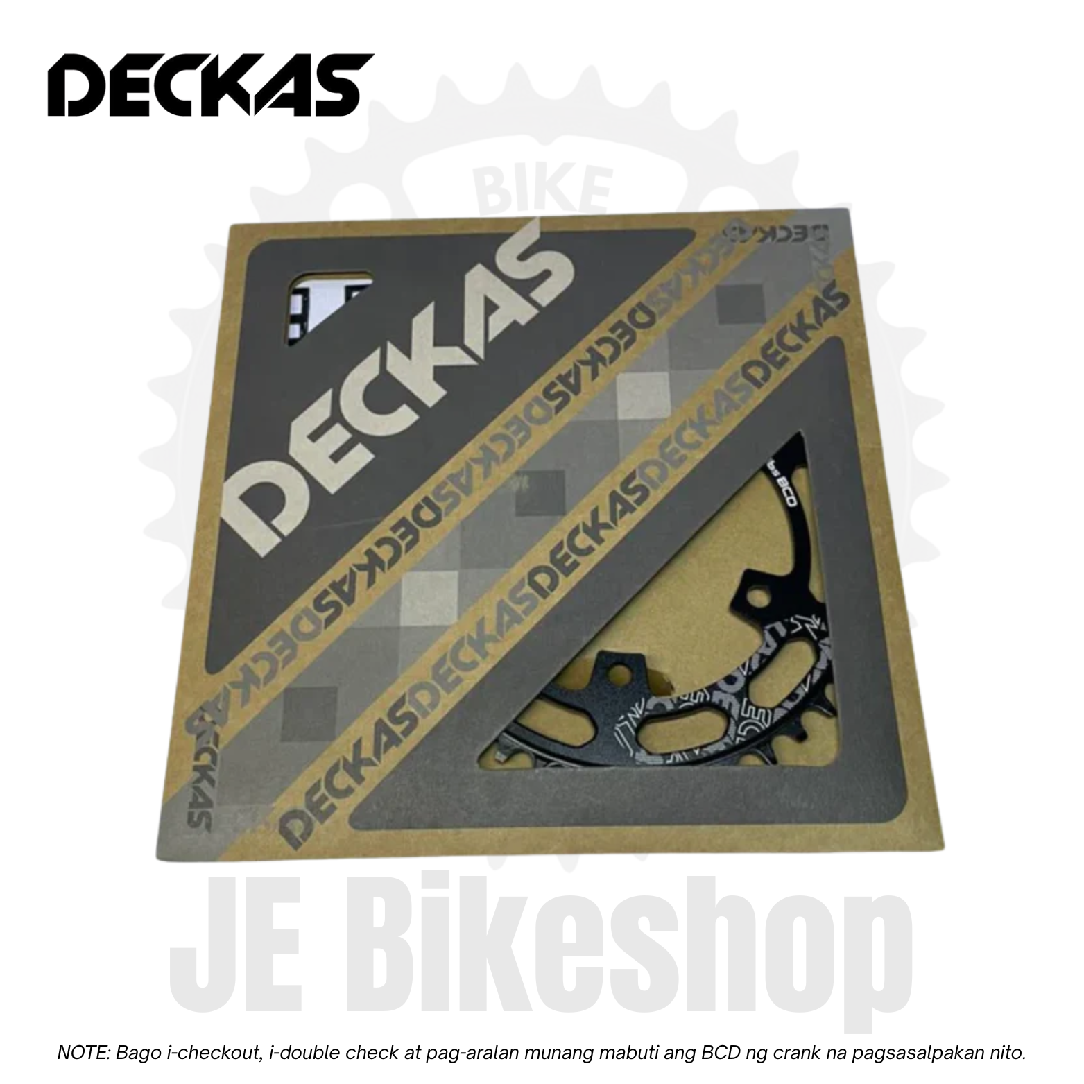 DECKAS 42T ROUND 96SH BCD 4 HOLES
