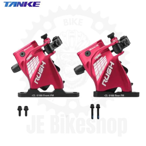 TANKE RUSH FRONT RED CABLE ACTUATED HYDRAULIC DISC BRAKE CALIPER
