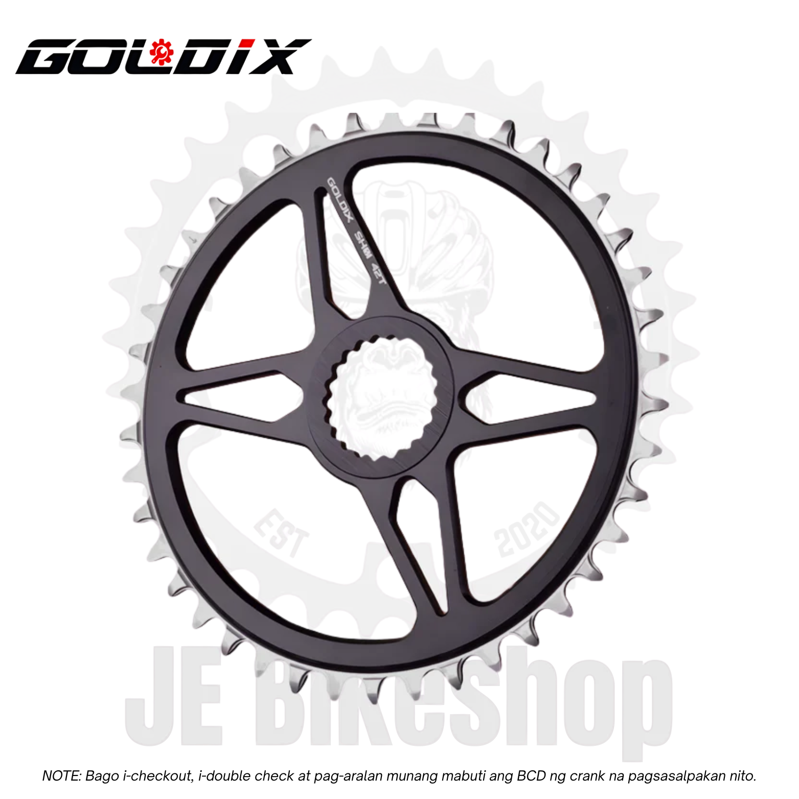 GOLDIX 42 T SH DIRECT DIRECT MOUNT COMPATIBLE FOR SHIMANO M6100, SLX, XT, XTR LATEST CRANKSET