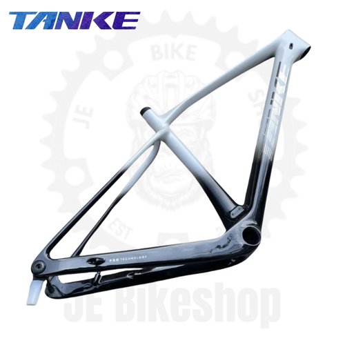 TANKE TK5 MEDIUM BLACK/WHITE CARBON FRAME