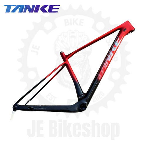 TANKE TK5 SMALL BLACK/RED CARBON FRAME
