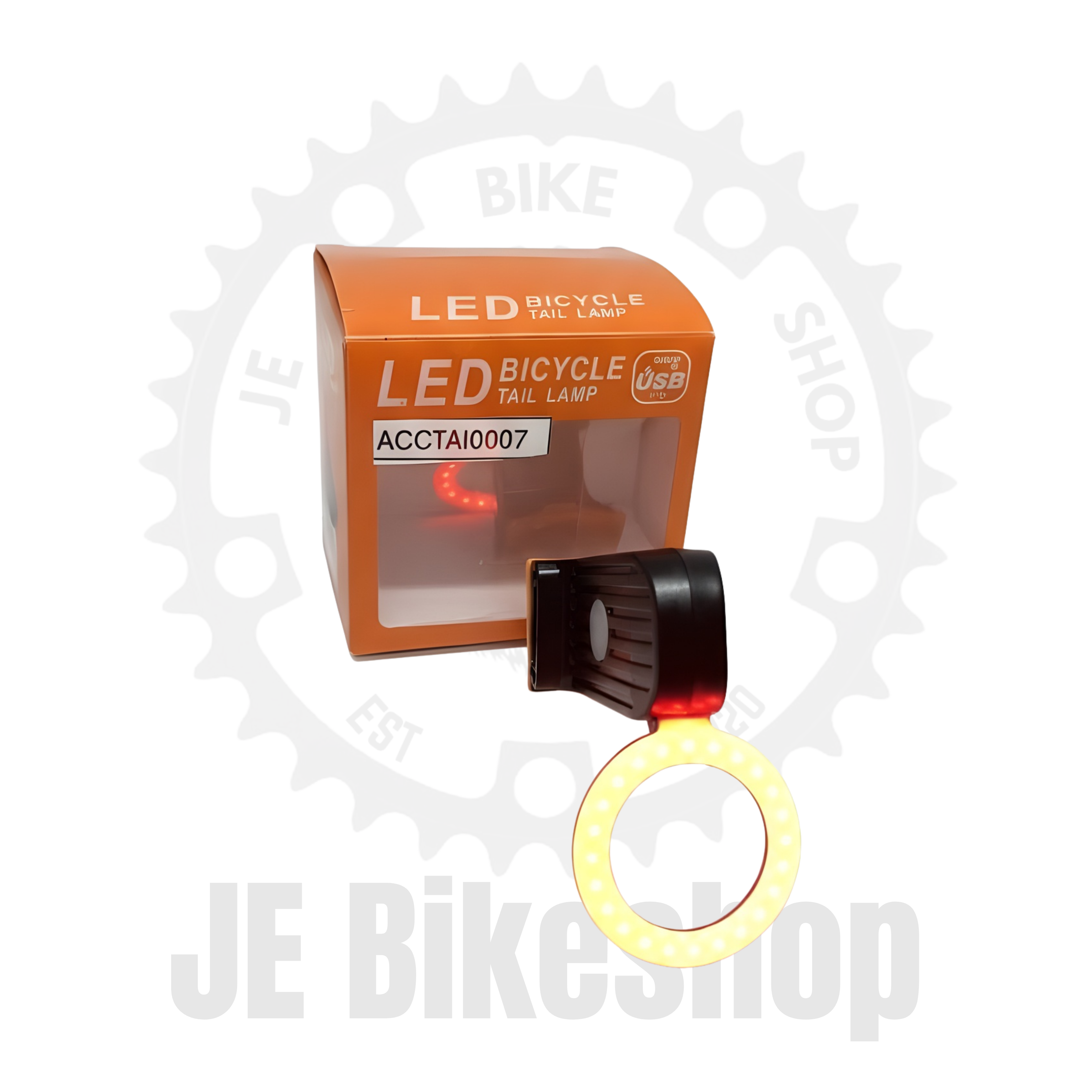 LED CIRCLE BICYCLE TAIL LIGHT