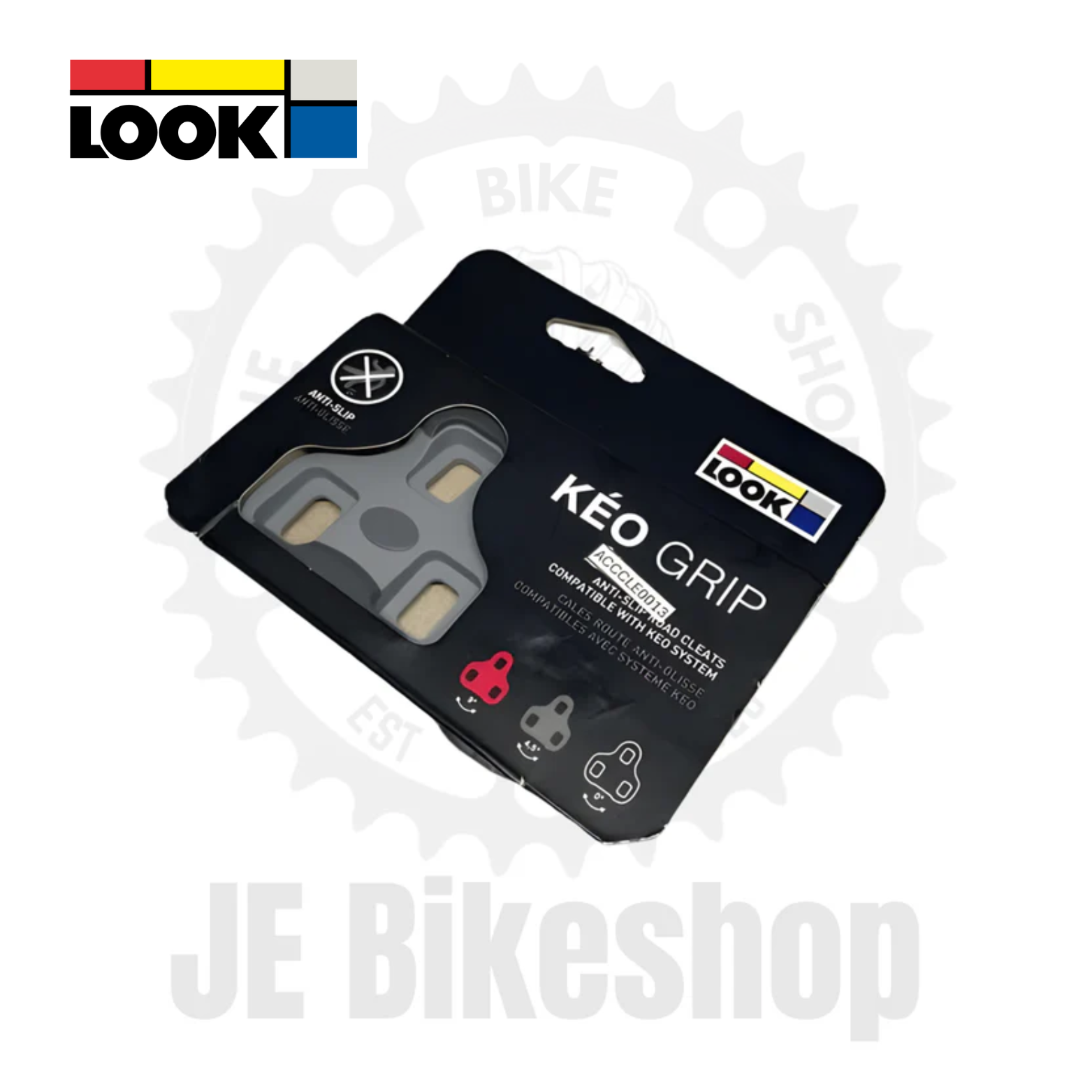 LOOK KEO HQR GRAY CLEATS ATTACHMENT