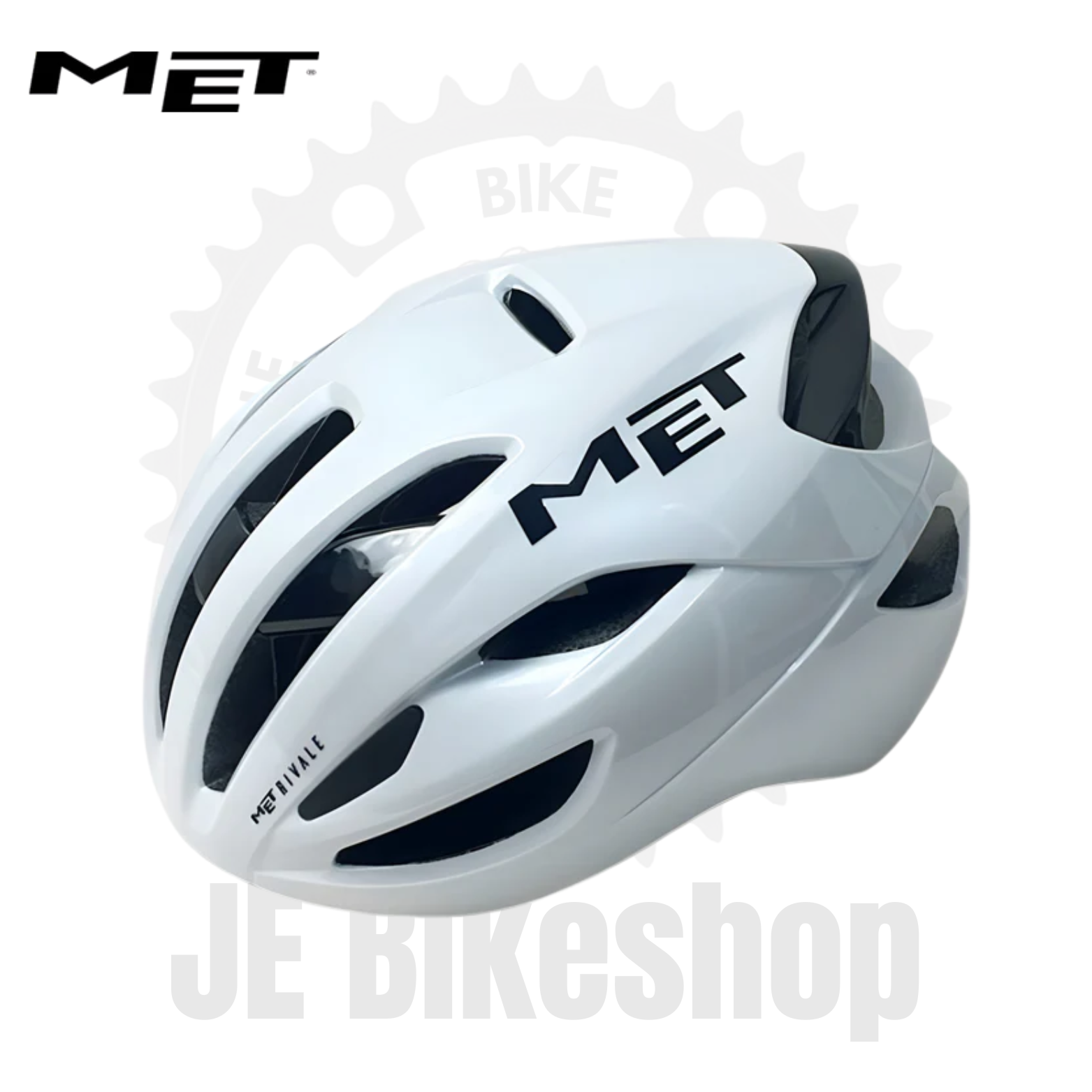 MET Rivale Cycling Helmet – Medium 54-60 cm – JE BIKESHOP MET Rivale Cycling Helmet – Medium 54-60 cm – JE BIKESHOP