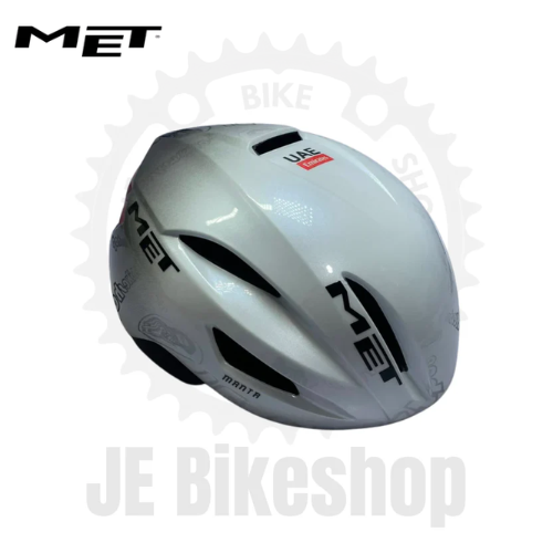 MET RIVALE UAE LARGE (RED/WHITE) HELMET