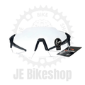 OULAIOU BLACK FRAME CLEAR LENSES CYCLING SHADES