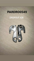 BICYCLE DROP OUT REAR DERAILLEUR HANGER #28