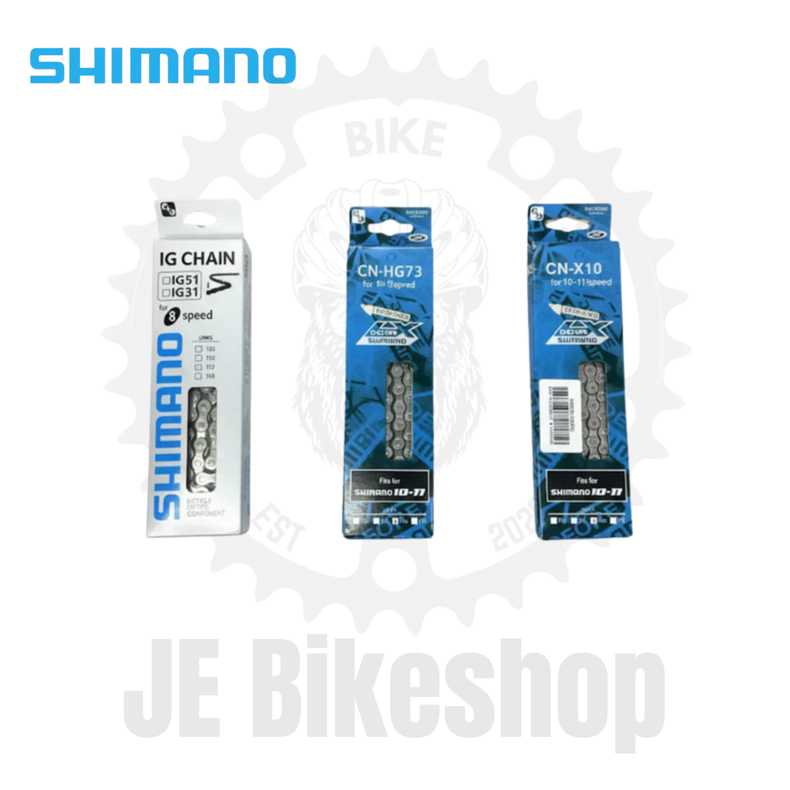 SHIMANO 8, 9 AND 10-11 SPEED CHAIN