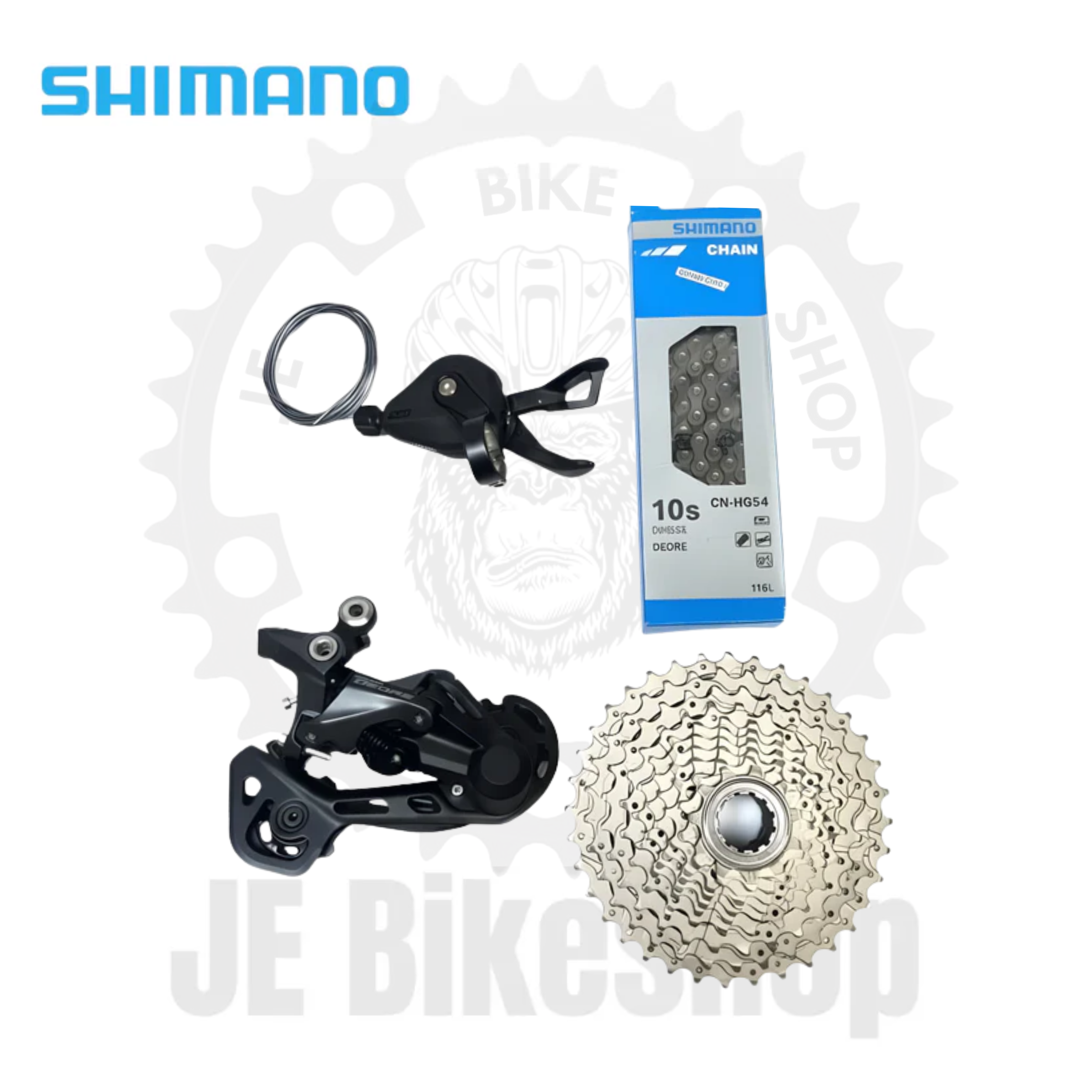 STRAIGHT SHIMANO DEORE UPKIT 10S 11-32 T