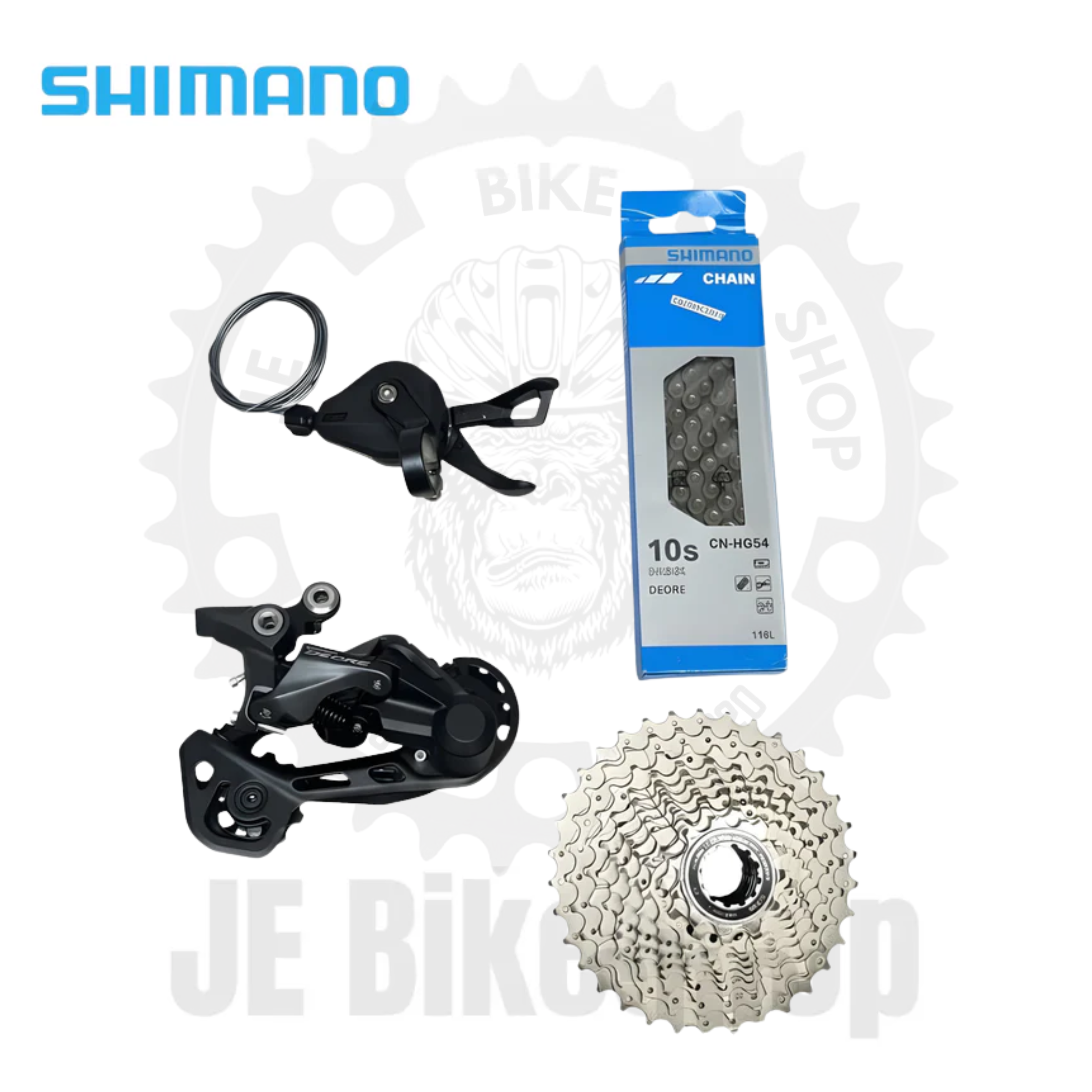 STRAIGHT SHIMANO DEORE UPKIT 10S 11-34 T