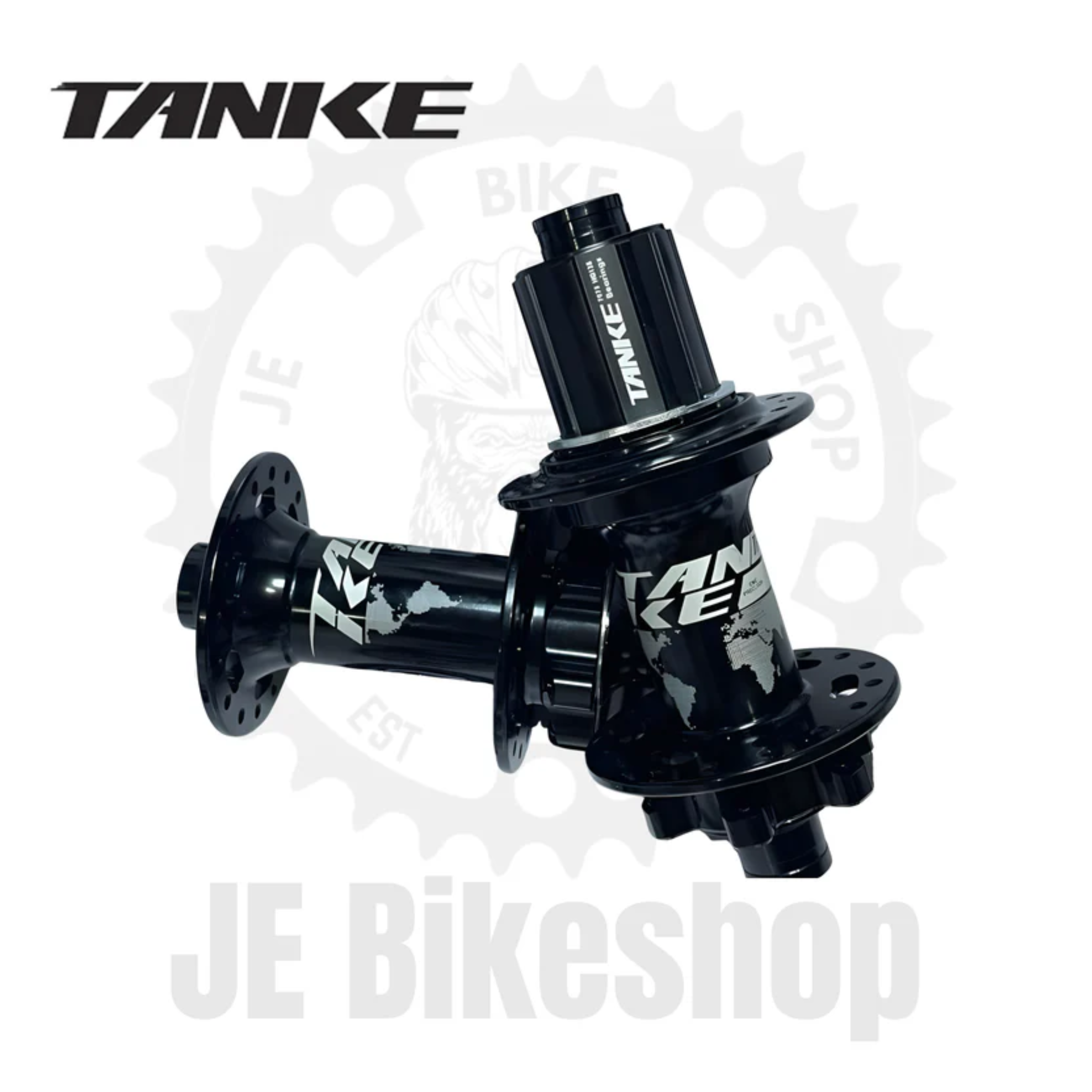 TANKE TH490 THRU AXLE BOOST BLACK PAIR