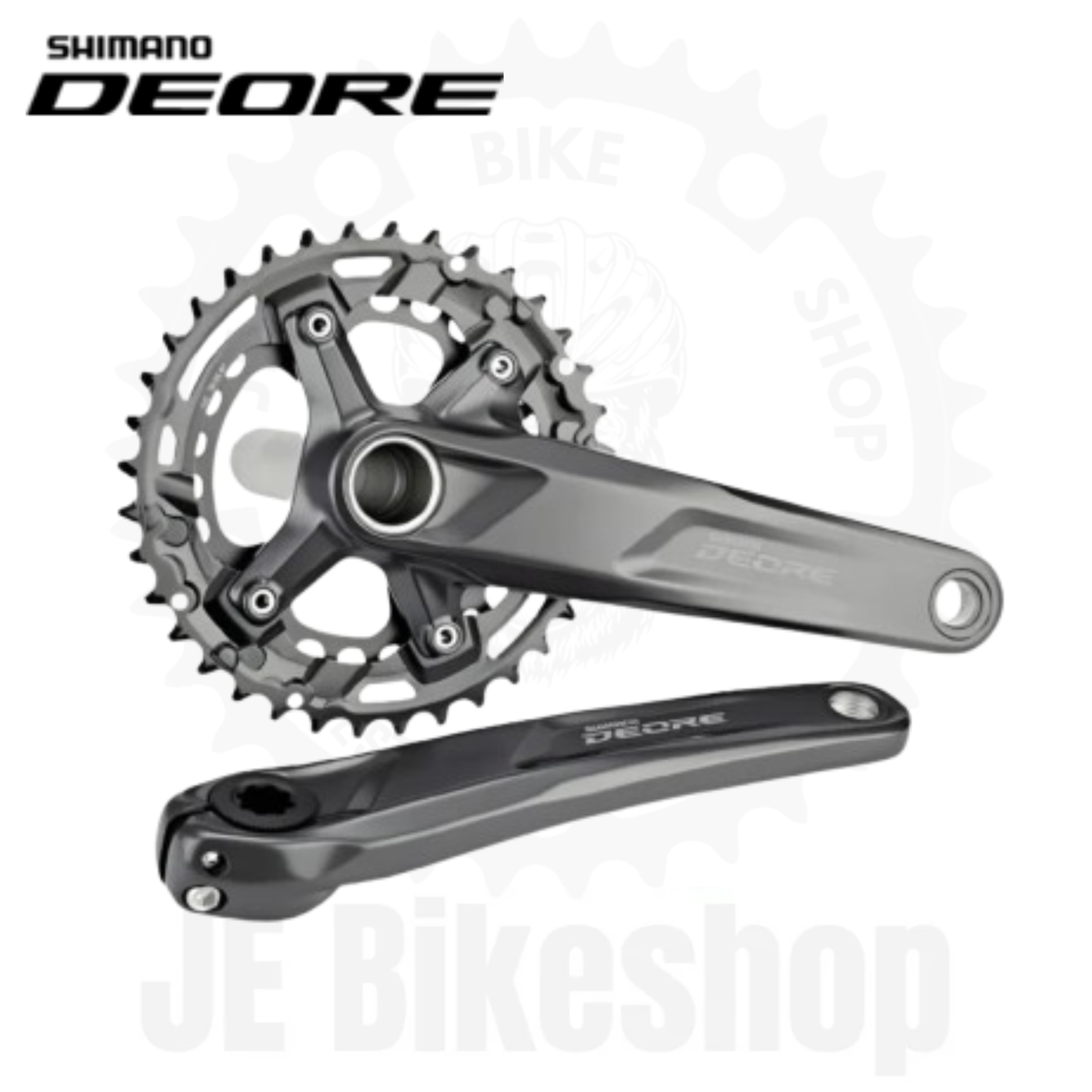 SHIMANO M4100 DEORE CRANK SET 2X 36-26T 96 BCD ASYMETRIC