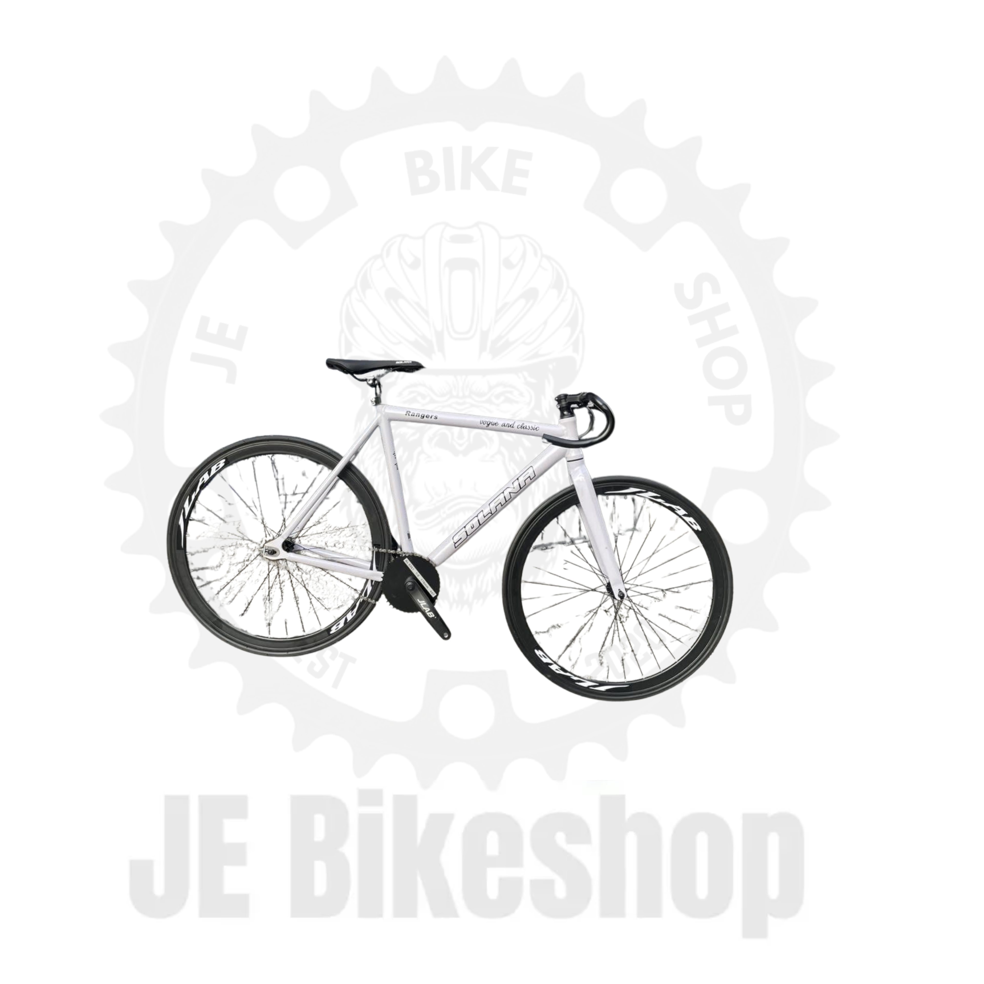 SOLANA RANGER  FIXIE/SINGLE SPEED WHOLE BIKE ALLOY SOLANA RANGER (WHITE)
