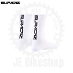 SUPASOX WHITE CYCLING SOCKS