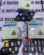 Road bike SM-SH attachments by Shimano, multiple colors.