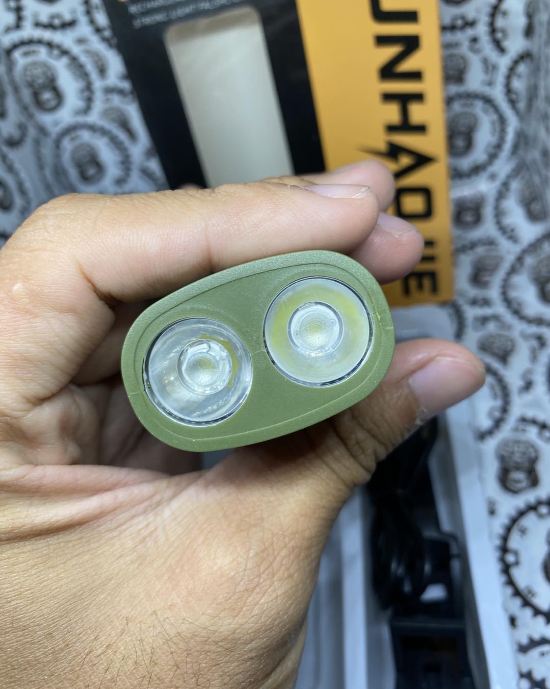 5000 lumens bicycle light with Type-C fast charging