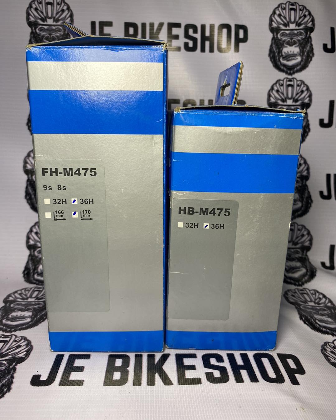 Shimano HyperGlide 8-9 speed bike hubs with quick release 36 holes