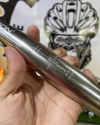 CNC aluminum downhill MTB handlebar with cuttable length